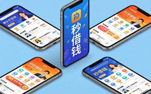 哪个平台可以秒借钱,陈列五个手机上可以借钱的平台