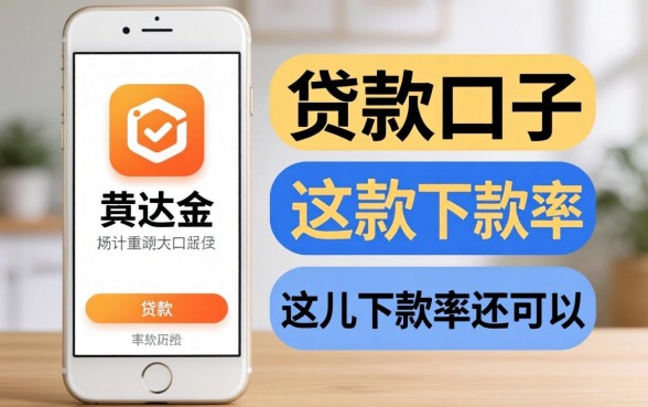 类似易达金app一样的贷款口子这几款下款率还可以