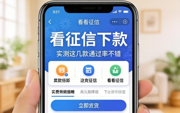 有什么借贷软件不看征信的可以下款？实测这几款通过率不错
