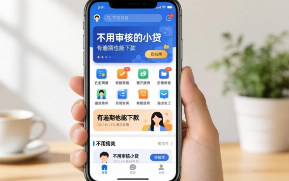 揭秘几款不用审核的小贷软件，有逾期也能下款