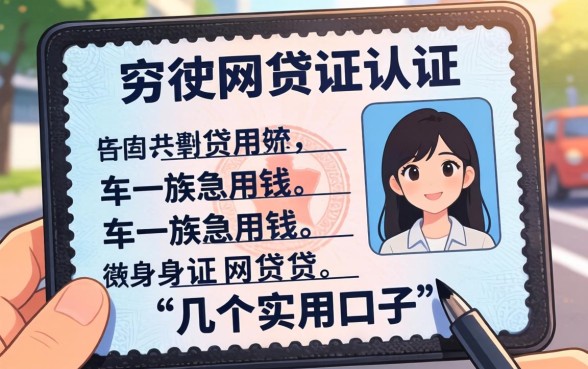 行驶证认证的网贷：有车一族急用钱的几个实用口子