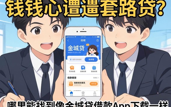 急需用钱却担心遭遇套路贷？哪里能找到像金城贷借款app下载一样安全的借款软件来解燃眉之急？