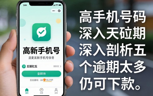 小贷新手机号码，深入剖析五个逾期太多仍可下款的app