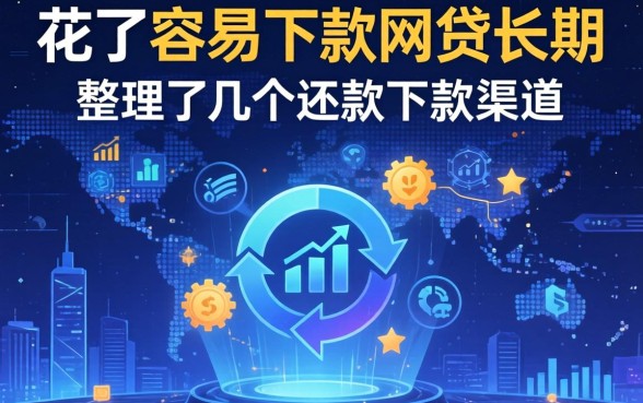 大数据花了容易下款的网贷长期，整理了几个还能下款的渠道