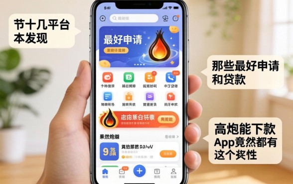 我试了十几个平台才发现，那些最好申请的贷款和高炮能下款的app竟然都有这个共性