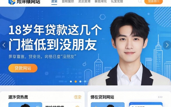 盘点适合18岁的贷款网站有哪些，这几个门槛低到没朋友