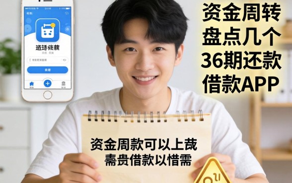 急需资金周转？盘点几个可以36期还款的借款app