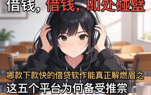 急需用钱却四处碰壁？哪款下款快的借贷软件能真正解燃眉之急，这五个平台为何备受推崇？