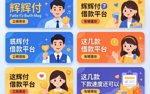 类似小辉付的借款平台有哪些?这几款下款速度还可以