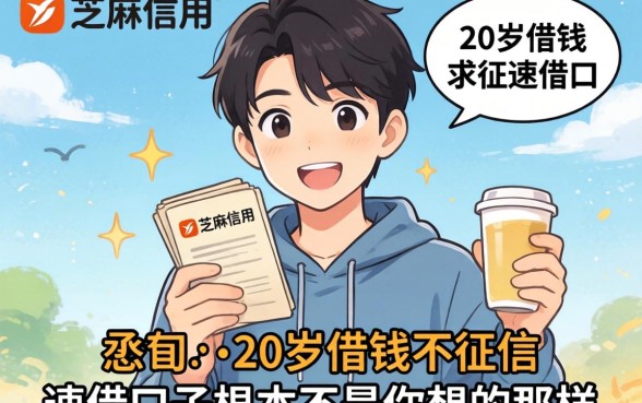我翻遍了类似芝麻信用的平台，发现20岁借钱不求征信速借口子根本不是你想的那样