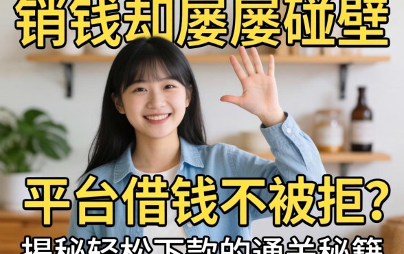 急需用钱却屡屡碰壁？如何在平台借钱不被拒？揭秘轻松下款的通关秘籍