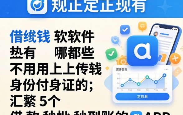 正规的借钱软件有哪些不用上传身份证的，汇整5个借款秒批秒到账的app