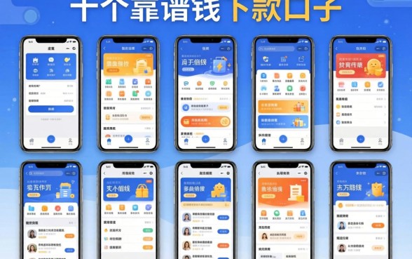 最新借钱软件有哪些平台？整理了十个靠谱的下款口子