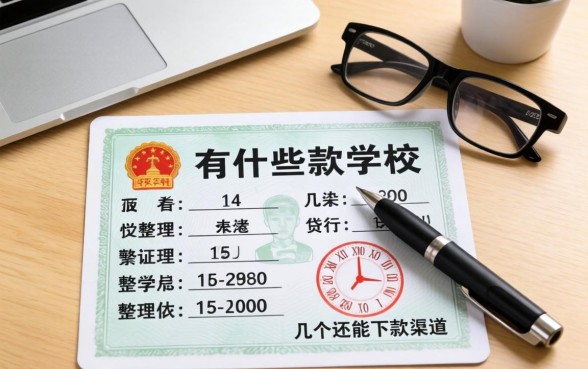 贷款需要些什么证件学校？整理了几个还能下款的渠道