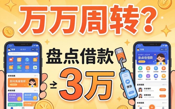 急需三万周转？盘点借款3万的平台有哪些软件
