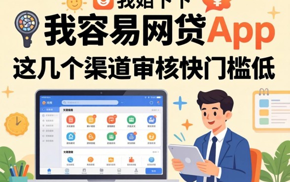 实测下款容易的网贷app，这几个渠道审核快门槛低