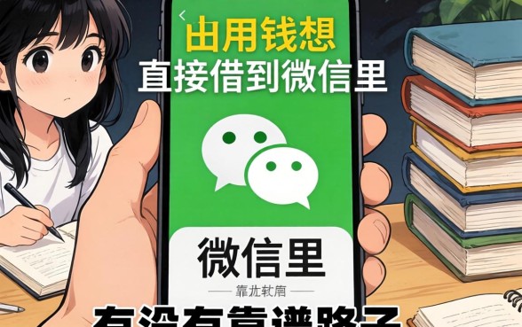 急用钱想直接借到微信里，有没有靠谱的路子推荐？