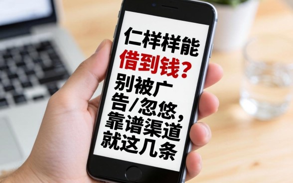 手机上怎样能借到钱？别被广告忽悠，靠谱渠道就这几条