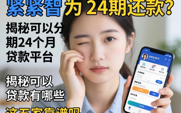 手头紧想分24期还款？揭秘可以分期24个月的贷款平台有哪些，这五家靠谱吗？