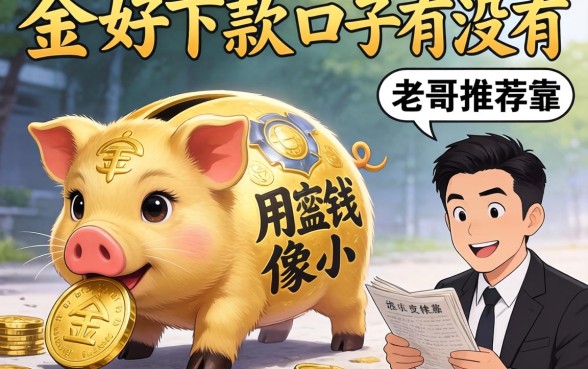 急用钱像金小豚那种好下款的口子有没有？老哥推荐几个靠谱的！