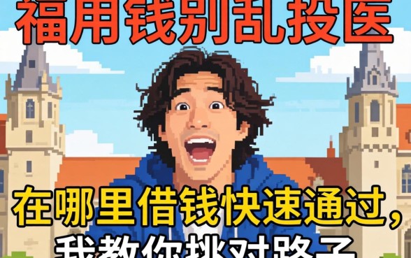 急用钱别乱投医：在哪里借钱快速通过，我教你挑对路子