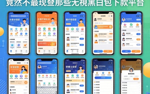 我试了十几款借钱软件，发现最好最安全的竟然不是那些无视黑白的包下款平台