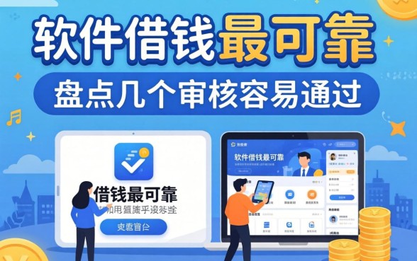 哪个软件借钱最可靠最安全？盘点几个审核容易通过的平台