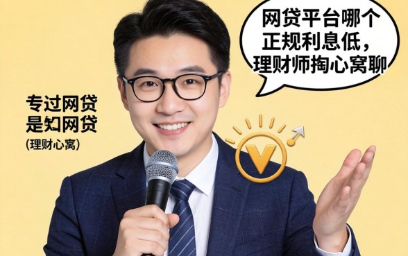 有没有人用过网贷平台哪个正规利息低？理财师掏心窝聊聊