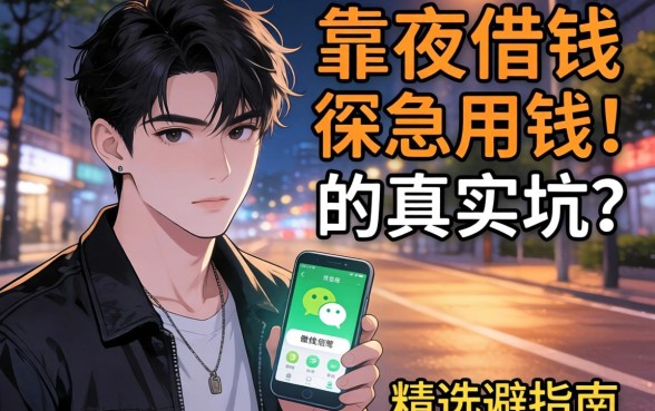 微信里有哪些借钱软件靠谱？深夜急用钱时的真实避坑指南与精选推荐