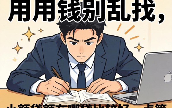 急用钱别乱找,小额贷款在哪贷比较好一点看这篇