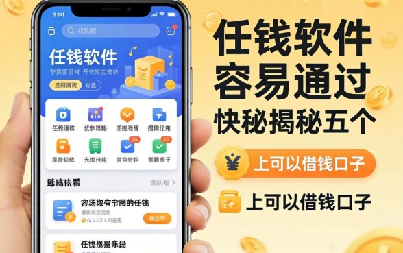 借钱软件容易通过的2026,揭秘五个手机上可以借钱的口子