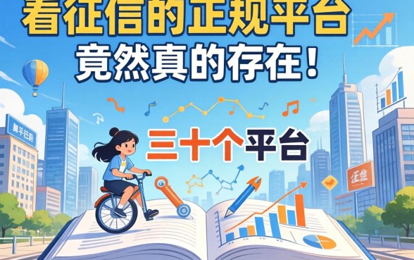 我翻了三十个平台，发现不看征信的正规平台竟然真的存在