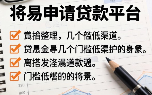 有没有容易申请的贷款平台？整理了几个门槛低的渠道