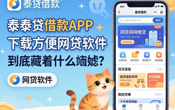 像民泰贷借款app下载一样方便的网贷软件，到底藏着什么猫腻？