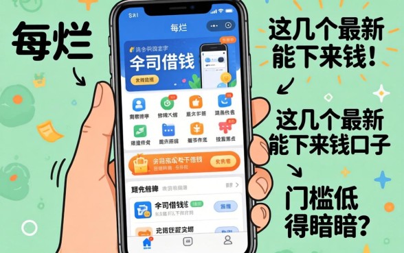 我翻烂了2026手机借钱软件，发现这几个最新能下来钱的口子门槛低得离谱