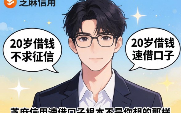我翻遍了类似芝麻信用的平台，发现20岁借钱不求征信速借口子根本不是你想的那样