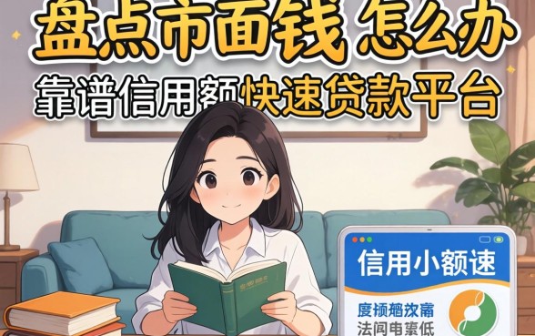 急需用钱怎么办？盘点市面上靠谱的信用小额快速贷款平台有哪些？
