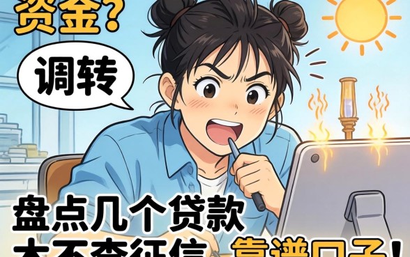 急需资金周转?盘点几个贷款时不查征信的靠谱口子