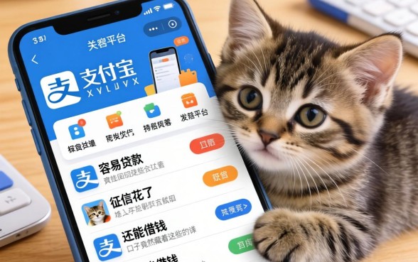 我翻烂了支付宝里那些容易贷款的平台,发现征信花了还能借钱的口子竟然藏着这些猫腻