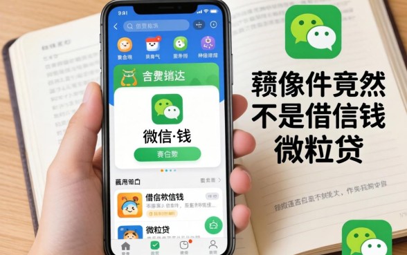 我翻遍了手机应用商店，发现能借微信钱的软件竟然不是微粒贷