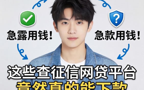 我19岁急需用钱，发现这些不查征信的网贷平台竟然真的能下款