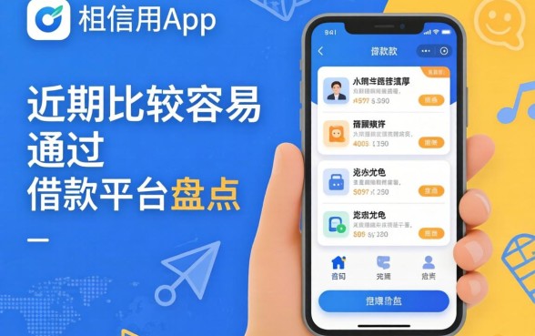 揭秘新信用app：近期比较容易通过的借款平台盘点