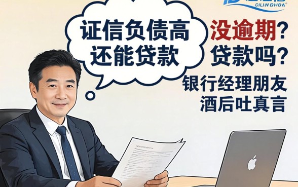 征信负债高但没逾期还能贷款吗？银行经理朋友酒后吐真言