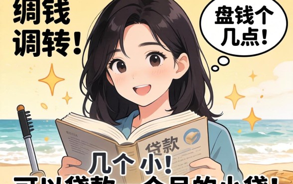 急需用钱周转？盘点几个可以贷款一个月的小贷