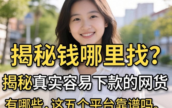 急需用钱哪里找？揭秘真实容易下款的网贷有哪些，这五个平台靠谱吗？