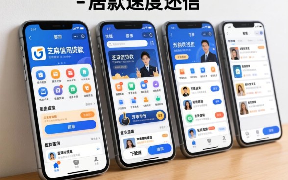 整理了几个依靠芝麻信用贷款的app，下款速度还行