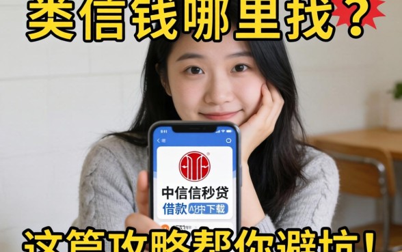 急需用钱哪里找？类似中信信秒贷借款app下载一样正规的网贷口子有哪些？这篇攻略帮你避坑！