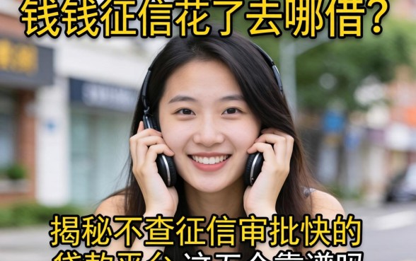 急需用钱征信花了去哪借？揭秘不查征信审批快的贷款平台，这五个靠谱吗？