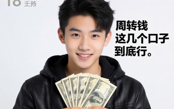 刚满18岁想借点钱周转，这几个口子到底行不行？