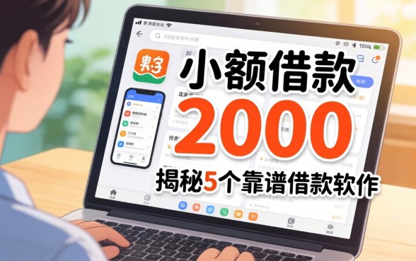 个人小额借款2000，揭秘5个靠谱的借款软件